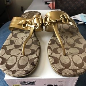 Coach Jelly Sandals